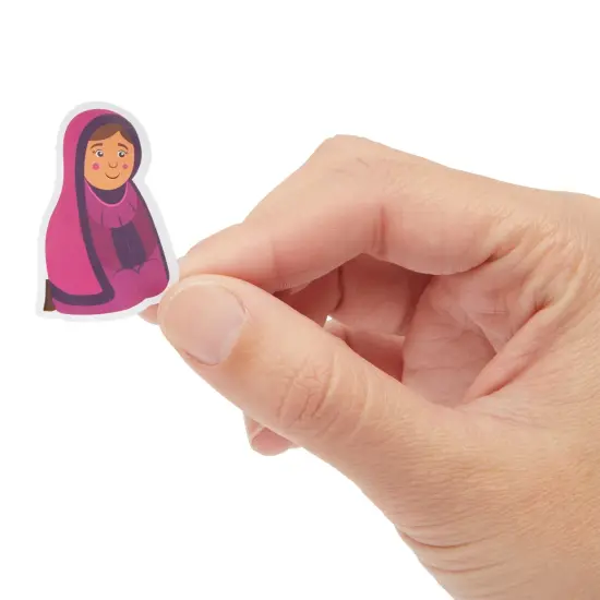 864-Piece Christmas Stickers, 36 Sheets Nativity Scene Stickers for Scrapbooking, DIY Crafts, Holiday Card Making, Gift Wrapping, Decorations, and Classroom Projects {5}