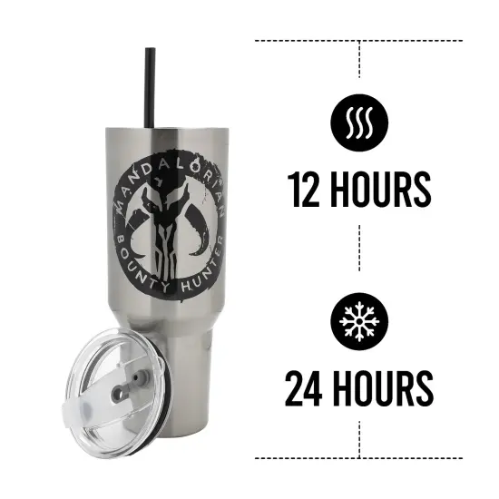 Mandalorian Mythosaur 40oz Tumbler {3}