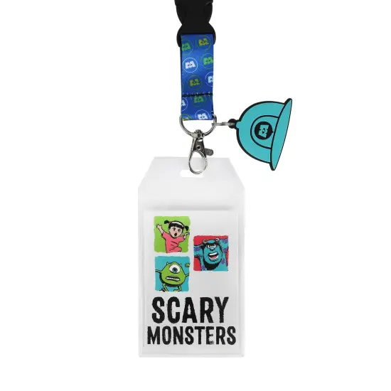 Monsters Inc Scary Monsters Blue 22" Lanyard {1}