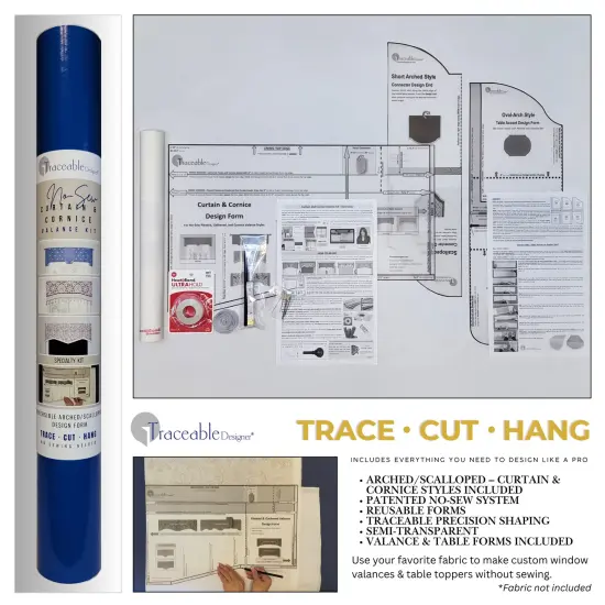 DIY Curtain & Cornice Valance Kit &ndash; Make Window Treatments Without Sewing {3}