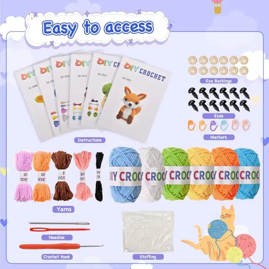 Crocheting Animals Kits {2}