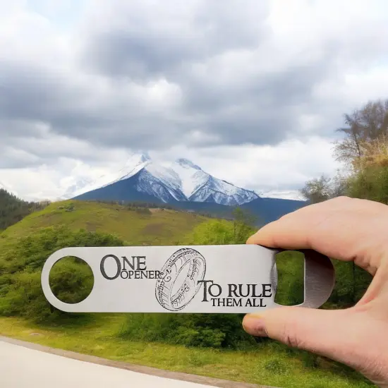 One Opener to Rule Them All Bottle Opener {10}