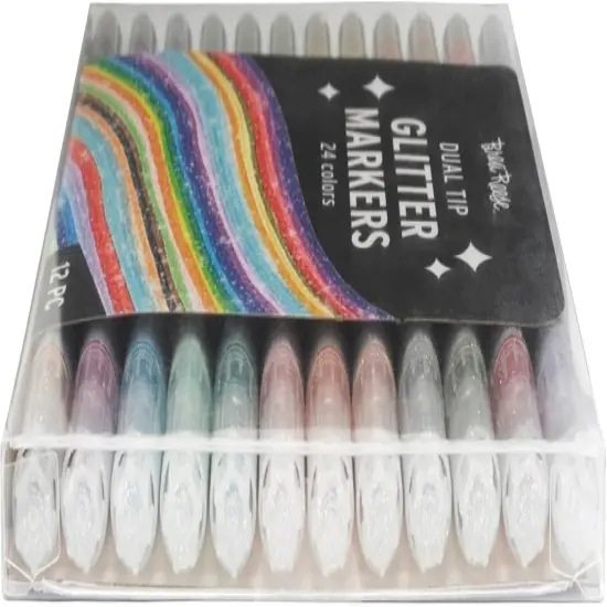 Dual Tip Markers - Glitter {5}