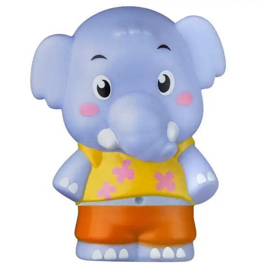 Timber Tots: Elephant Family - 4 Character Set, Jungle Animal Toy Figurines, 1.75-2" Miniatures w/ Unique Details, Nature Playset, Kids-Toddlers 18Mo+ {5}