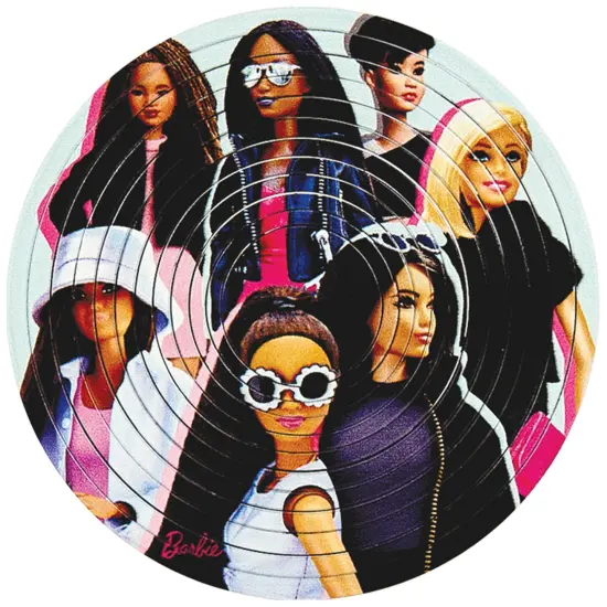 Spin Flip Puzzle: Barbie Fashionista - 12 Rings - 2-In-1: Double-Sided Puzzle, Spin-Flip-Solve, 360 Degress Of Puzzling, Licensed, Adults & Kids 8+ {6}