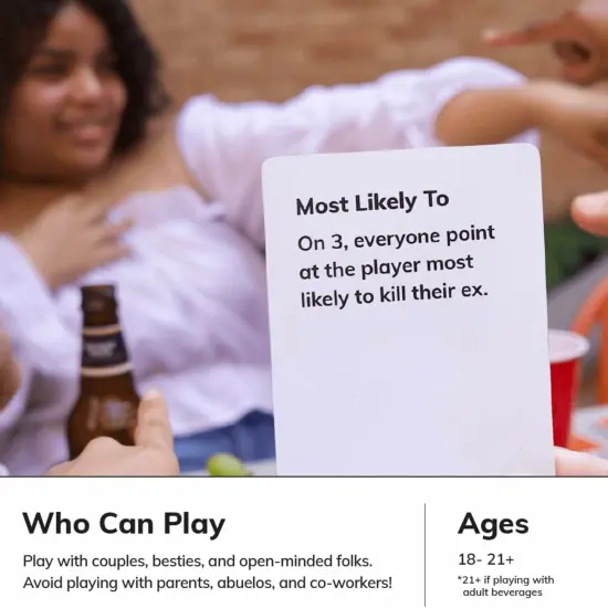 Tragos: Espicy Expansion Pack - The Adult Party Game for Latinos, Spicy Relatable Hilarious Spanglish Card Game, R-Rated Topics, NSFW Ages 18+ {7}