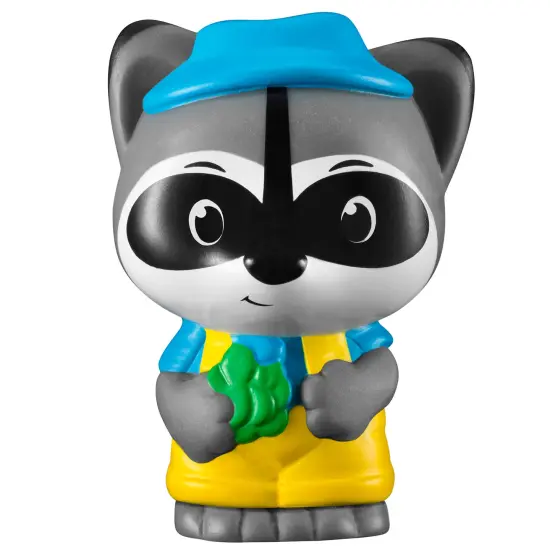 Timber Tots: Food Truck - 6pc Mobile Vehicle Shop & Character Playset, Racoon Animal Figurine, Adjustable Pop-Up Roof, Nature Toy, Kids-Toddlers 18Mo+ {5}