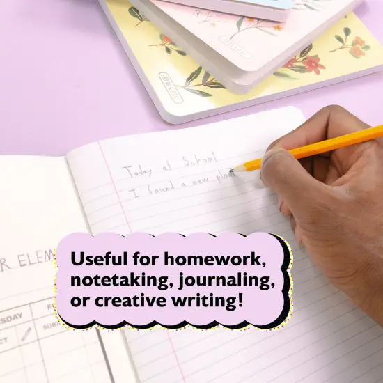 BAZIC C/R 100 Ct. Floral Composition Book {3}