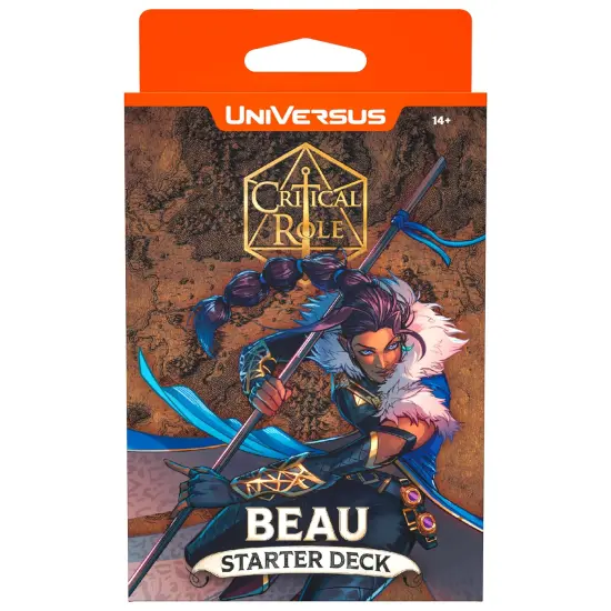 UniVersus: Critical Role: Heroes of Exandria - Beau Starter Deck - Ready To Play Character Deck, Deck-Building Battle Collectible Card Game, Licensed {1}