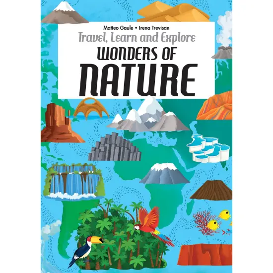 Sassi: Travel, Learn & Explore - Wonders of Nature - 200pc Puzzle, 32pg Facts Book, 32 Special Figures, Poster, UNESCO Sites, Educational Set, Kids 6+ {4}