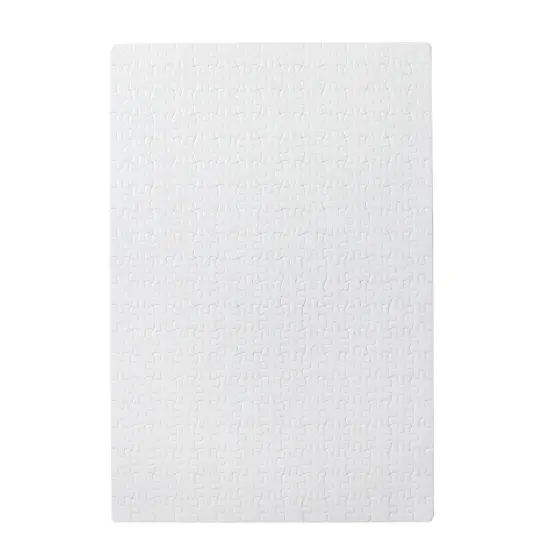 15 Pack Blank Sublimation Puzzles, Custom Puzzle for DIY Crafts, White Cardboard Heat Press Jigsaw, 16x11 in, 300 Pieces, Bulk {6}