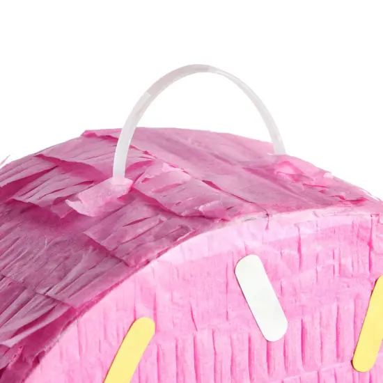 Ice Cream Pinata for Birthday Decorations, Summer Party Supplies (Small, 16.4 x 7.6 x 2.9 In), For Ages 3+ Multicolor {7}