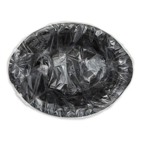 Slow Cooker Liners, Clear Plastic Cooking Bags for Oval or Round Pot, 3-8 QT, Easy Clean Up, Regular Size, Disposable (13x21 in, Bulk Pack), 100 Pack White {7}