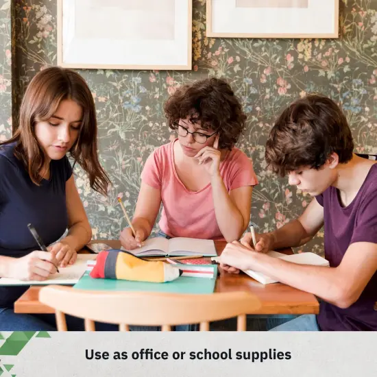 Simply Genius 20 Pack Bulk A5 Lined Hardcover Notebooks, 192 pages, 5.7" x 8.4", Writing Journal for Work, Travel, Business, School & More, Lined Notebook for Men & Women - Orange {2}