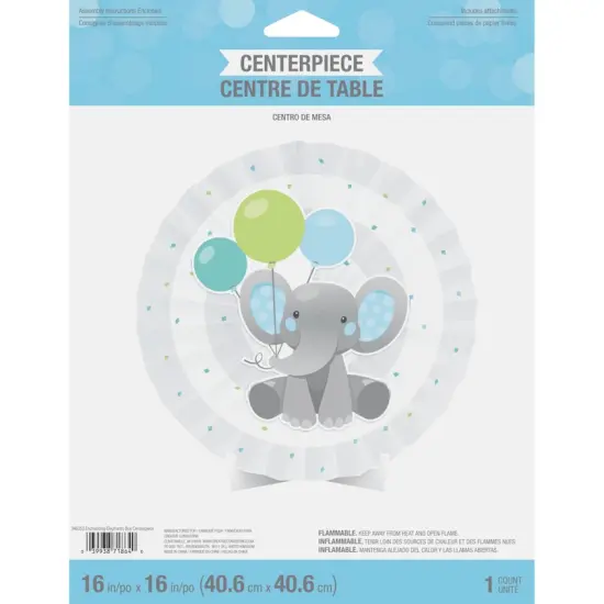 Enchanting Elephants Boy Centerpiece Decoration {2}