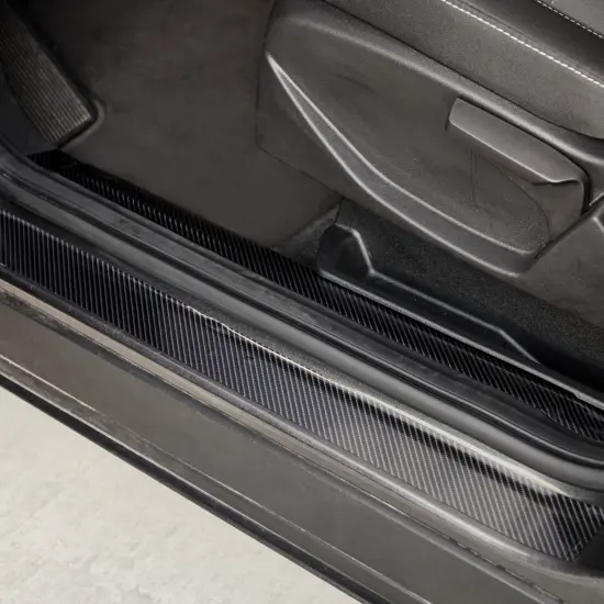 Black Automotive Trim, Door Sill Protector Edge Guard for Doors, Trunk (2.7 In x 33 Ft) {2}