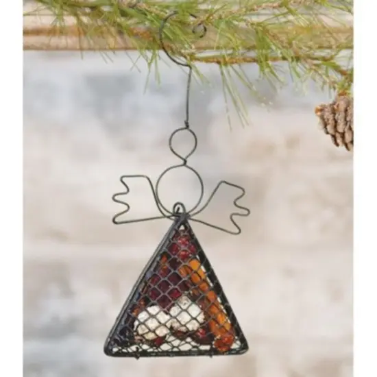 Wire Angel Ornament w/Heaven Scent Potpourri {1}