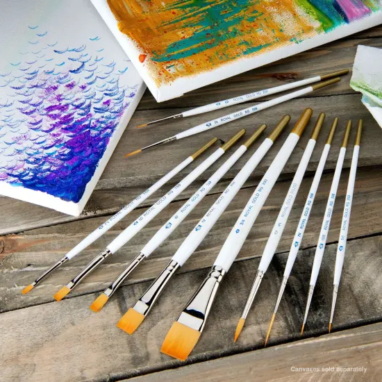 RSET-TK11 | Royal Gold&trade; 11pc Assorted Brush Set {4}