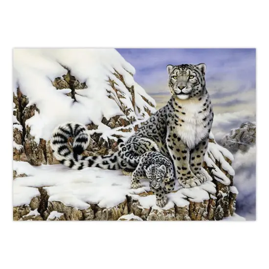 PJL47 | Painting by numbers&trade; 13pc 11.25" x 15.375" Alpine Royalty Painting Project {2}