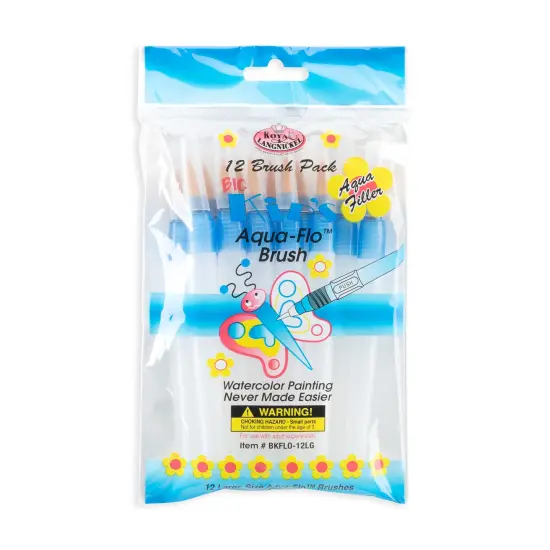 BKFLO-12LG | Big Kid's Choice&trade; 12pc Large Aqua-flo&trade; Brush Set {1}