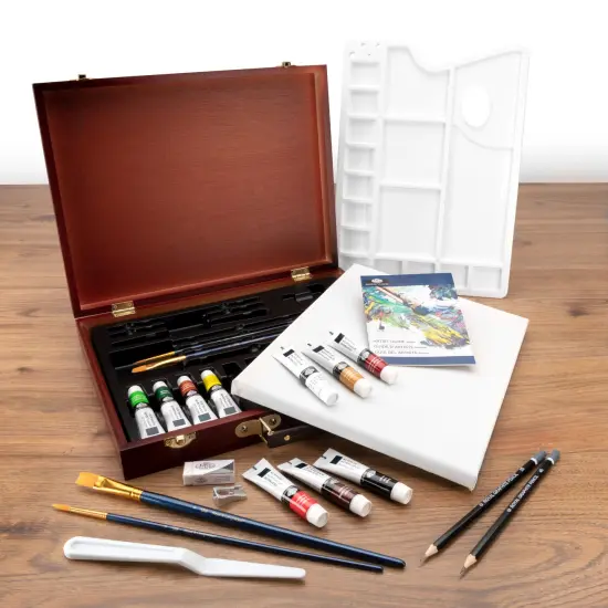 RSET-ACR2030 | Essentials&trade; 25pc Acrylic Painting Travel Art Set {2}