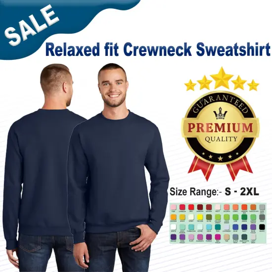 Relaxed fit Crewneck Sweatshirt | RADYAN&reg; Maroon {2}