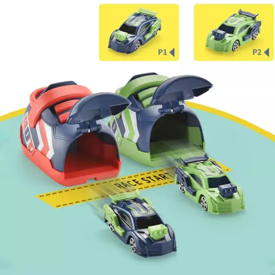 Kitcheniva Kids Creative Running Shoes Car Shooting Car Set Racing Vehicle Toys Red {6}