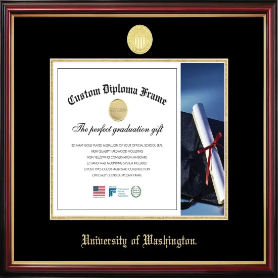 Washington State University Petite Diploma Frame (9x7) {1}