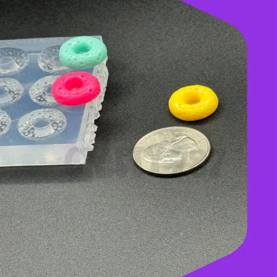 Fruit Rings Cereal Silicone Mold (D15) {3}