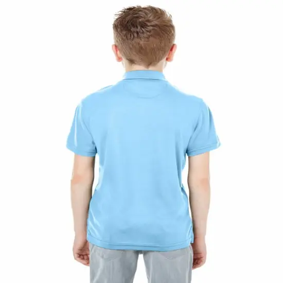 UltraClub&reg; Youth Cool & Dry Mesh Piqu&eacute; Polo {7}