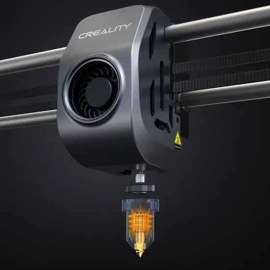 Creality K1 Max 3D Printer with 600mm/s High-Speed Fused Deposition Modeling 3D Printing Smart AI Function 300&deg;C High-Temperature Nozzle Direct Extruder Auto Leveling Printing Size 11.81x11.81x11.81 {5}