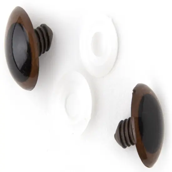 CousinDIY Shank Back Animal Eyes 12mm 6/Pkg {5}