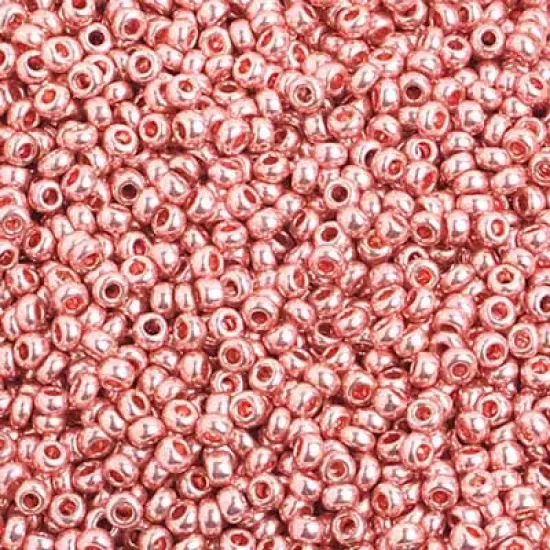 John Bead 10/0 Metallic Solgel Czech Glass Seed Beads, 500g Pink {1}