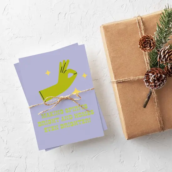 Cleaning-Themed Christmas Greeting Cards Boxed Set of 24 Holiday Notecards Featuring Funny Designs, Perfect for Cleaners, Housekeepers, and Janitorial Professionals {2}