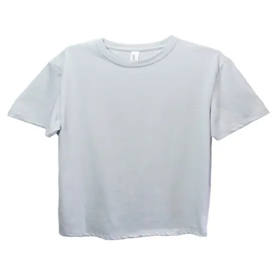 Threadfast Apparel&reg; Youth Ultimate CVC T-Shirt HEATHER GREY {1}