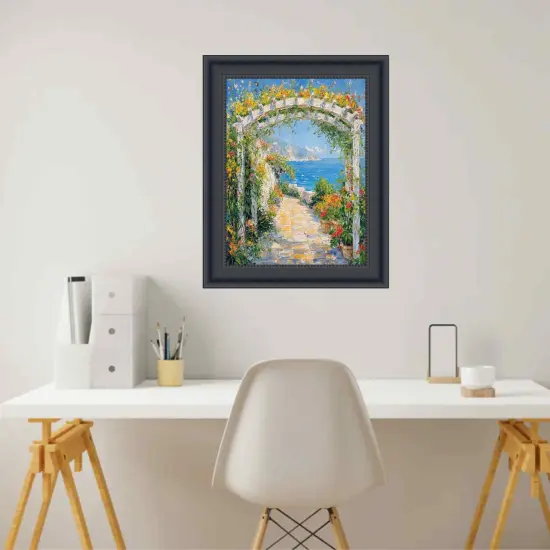 Contemporary Scoop Black Picture Frame 11x13 frame {6}