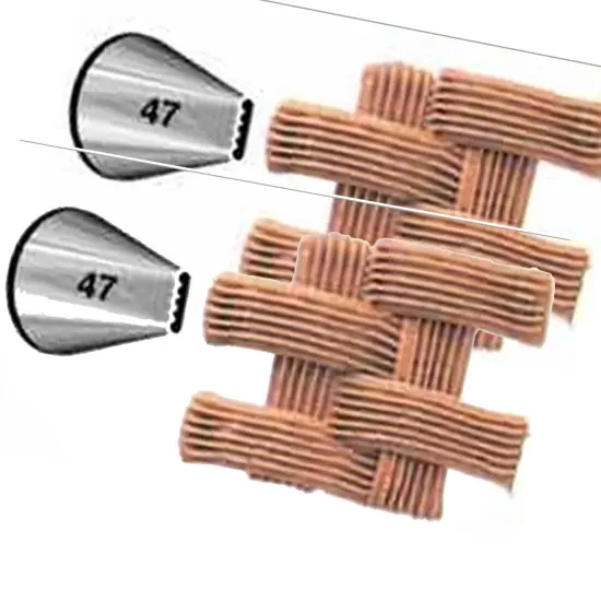 DecoPac Basketweave Decorating Tip {5}