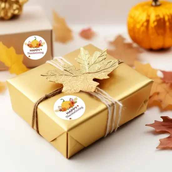 Happy Thanksgiving Stickers-60PCS {3}
