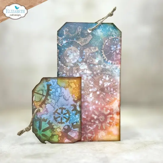 Elizabeth Craft Stencils 4/Pkg-Journal Stencils 8 {5}