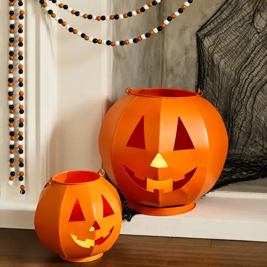 144&Prime; Multicolor Halloween Wood Bead Garland {2}