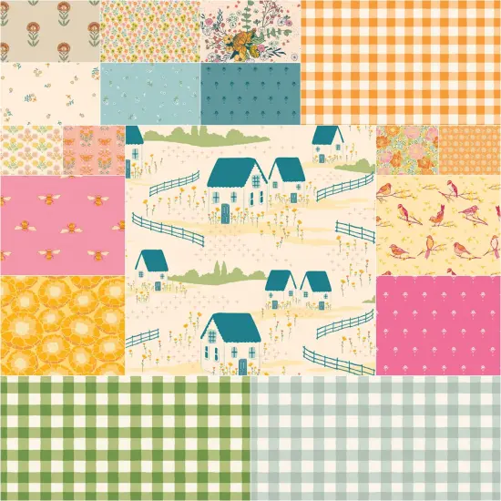 Marigold 10" Square Pack (Layer Cake) byfor Art Gallery (10WMRG) {3}