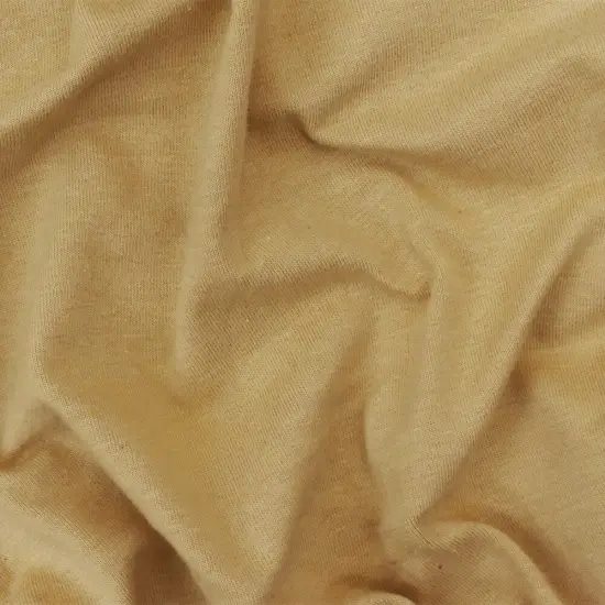 Beige Solid Stretch Cotton Spandex Jersey Knit Fabric By the Yard {2}