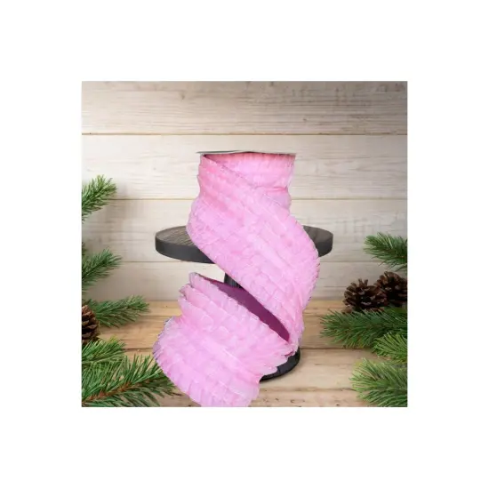 4" Farrisilk Ballerina Ribbon: Pink (5 Yards) {2}