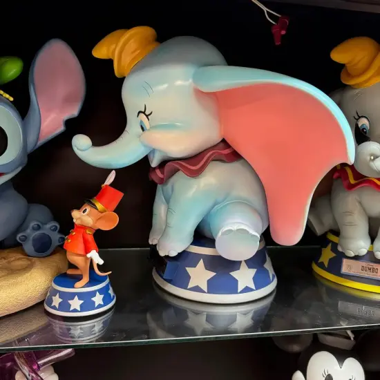 Special Edition Dumbo and Timothy Master Craft Table Top Statues {5}