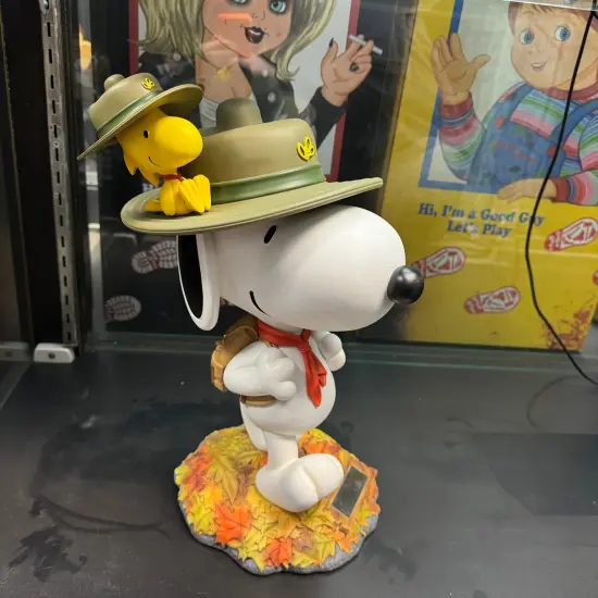 Snoopy and Woodstock Master Craft Table Top Statue {4}