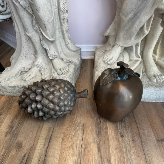 Apple Decor Table Top Statue {6}