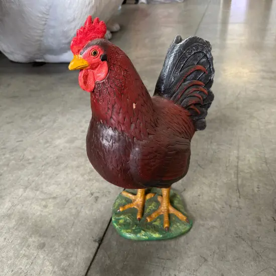 Rooster Life Size Statue {4}