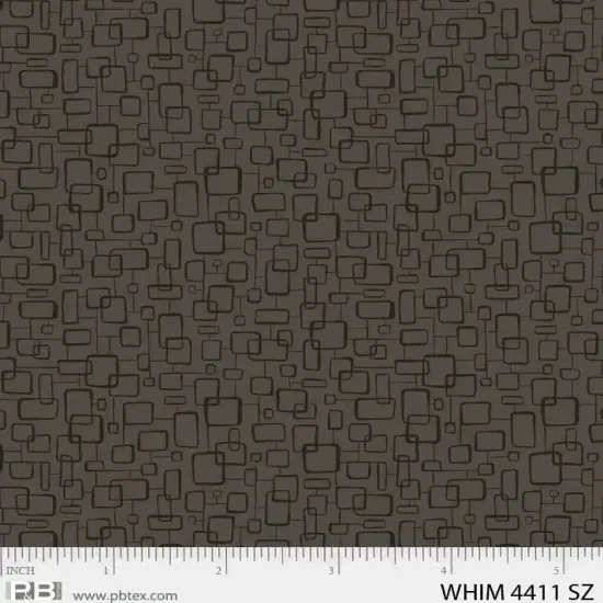 Grey Whimsy On The Quad 44"/45" Fabric Per Yard {1}