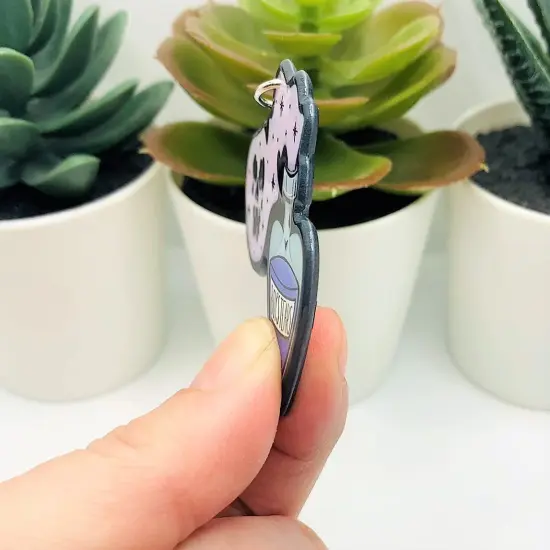 Boy's Tears Valentine's Halloween Charms, 51x40mm {5}