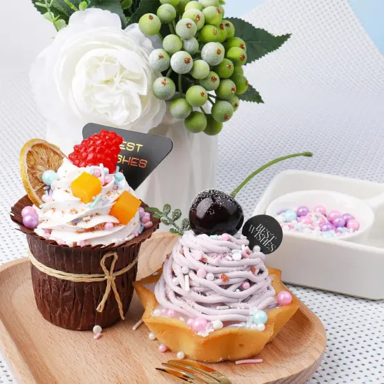 Pastel Sprinkles for Cake Decoratiing - Blue Purple Pink {3}